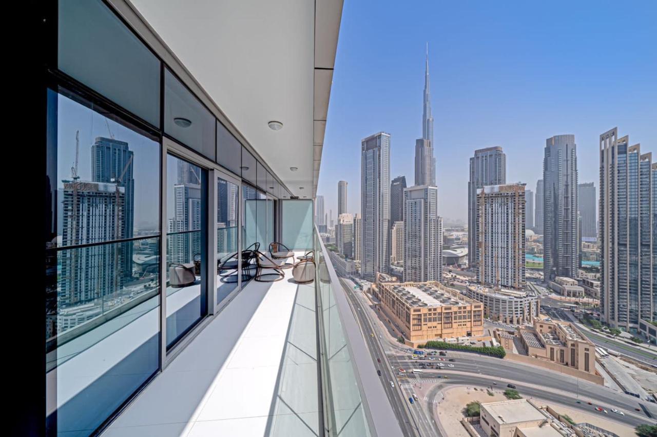 Paramount Midtown Luxury 2 Bedroom With Full Burj-Khalifa View ドバイ エクステリア 写真